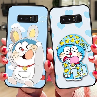 Ốp lưng điện thoại Samsung note 8 doraemon tinh nghich dễ thương