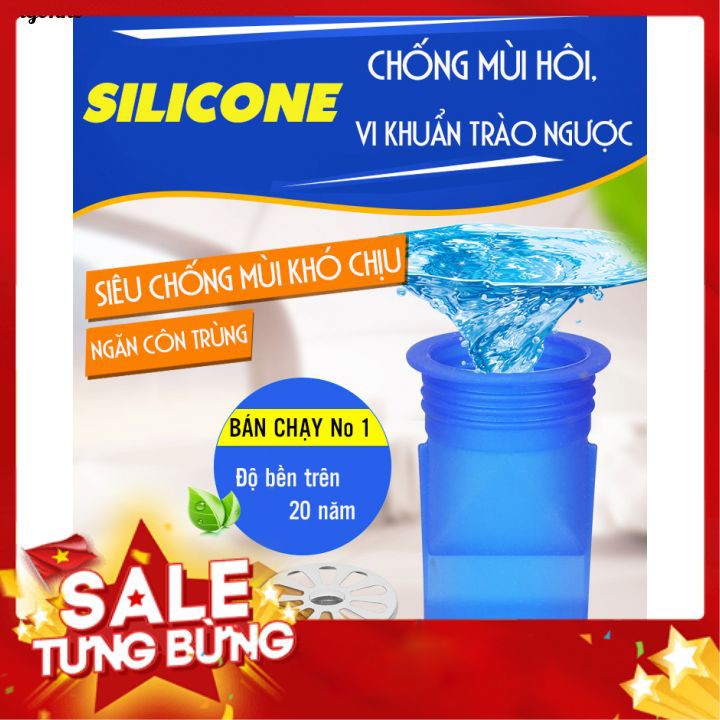 Phụ kiện Silicone lắp thoát nước sàn chống mùi hôi vi khuẩn trào ngược lên