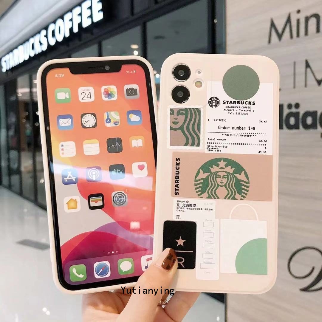 STARBUCKS STARBUCKS Ốp Lưng Silicon In Hình Starbuck Thời Trang Cho Samsung A51 A12 A71 M11 A11 A31 A21S A20S A50 A30 A50S A70