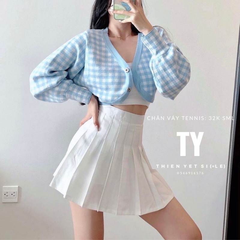 Chân váy TENNIS có quần trong nữ Thiên Yết