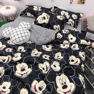 Bộ chăn ga poly mickey