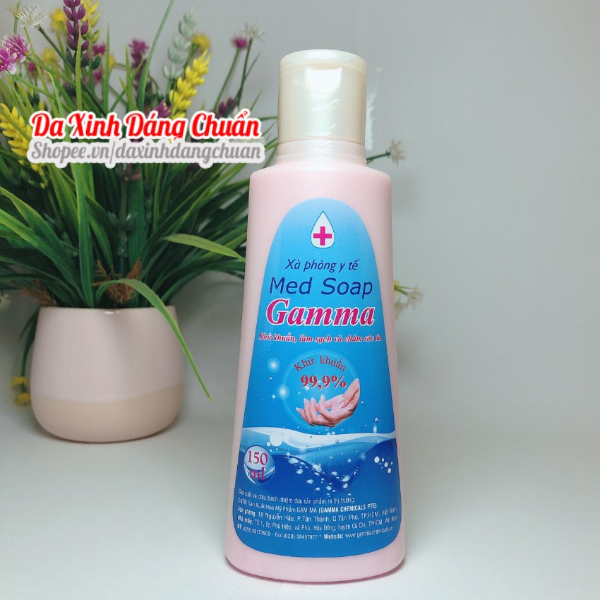 Xà Phòng Y Tế Med Soap Gamma Khử Khuẩn Làm Sạch và Chăm Sóc Da - DaXinhDangChuan