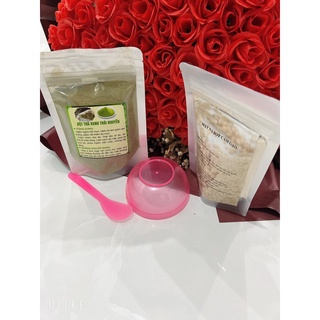 Combo cám gạo 100gr+ trà xanh 100g