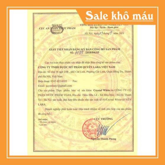 Viên Uống Trắng Da Crystal White Giúp làm giảm lão hoá da, giảm nám, sạm da Giúp da sáng mịn-.Quyên Lara | BigBuy360 - bigbuy360.vn