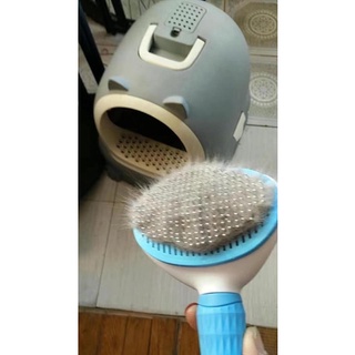 lược chải lông có nút bấm