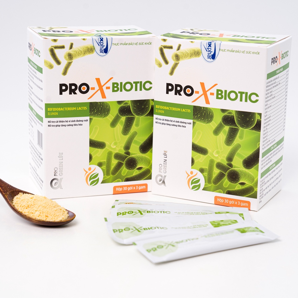 Men Vi Sinh Giúp Bổ Sung Lợi Khuẩn Cho Hệ Tiêu Hóa Pro X Biotic Hộp 30 Gói