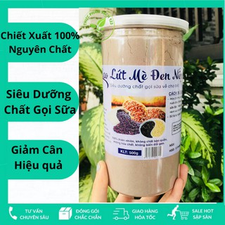 💥[Ảnh Thật - Clip Thật]💥Bột Gạo Lức Mè Đen Nếp Cẩm Ăn Kiêng Hiệu Quả, Lợi Sữa Cho Mẹ 500g