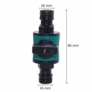 Van khóa ống nước hai đầu nối nhanh loại đẹp