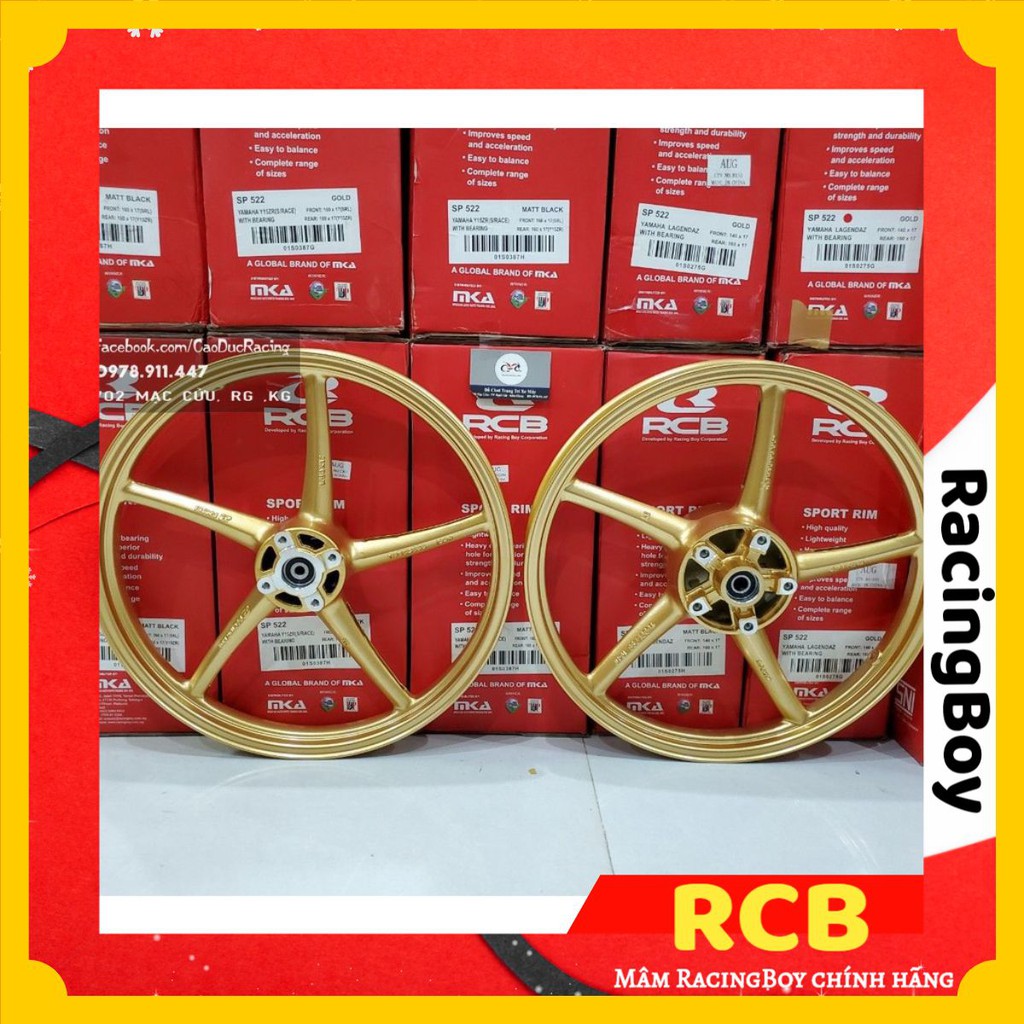 Rẻ Mâm 5 cây RCB EX150 BẢN NHỎ 1.6 - 1.6 (chưa lòng đĩa CNC trước) - (HÀNG CHÍNH HÃNG RCB)