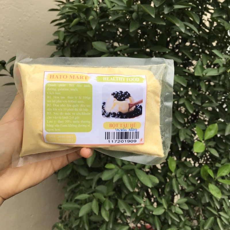 200G- 500G Bột tàu hũ có sẵn vị trà xanh, khoai môn, xoài, sầu riêng, sôcla, sữa dừa