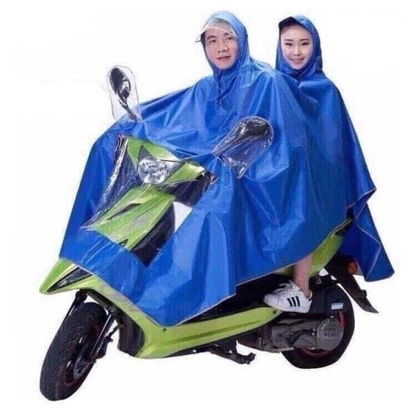 Áo mưa phản quang hai đầu