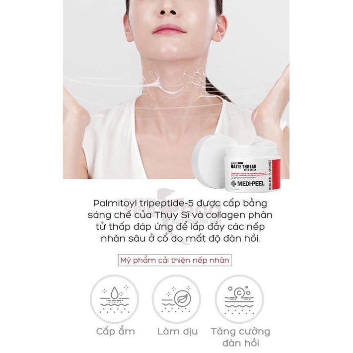 Kem Dưỡng Da Cổ Naite Thread Neck Medi Peel