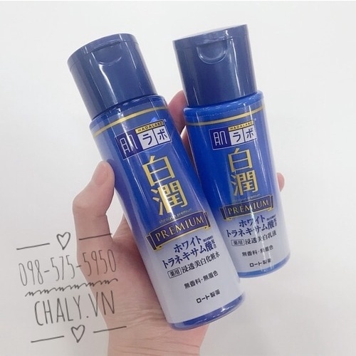 Nước hoa hồng dưỡng trắng da Hada Labo Nhật Shirojyun Premium Whitening Lotion mẫu mới nhất vừa về. Giá siêu tốt