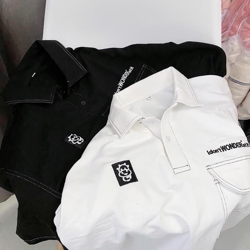 Áo phông - áo thun Polo oversize form rộng - Polo cộc tay WONDO❤️ [FREESHIP] | BigBuy360 - bigbuy360.vn