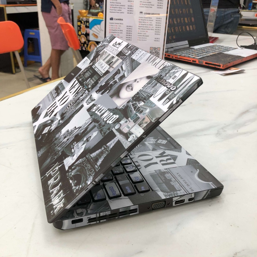 Decal Skin dán Laptop mẫu Fashion