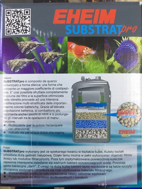Eheim Subtrat pro - Vật liệu lọc cao cấp cho bể cá