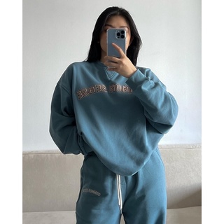 COMMOM SENSE- quần nỉ xanh dương nhạt
