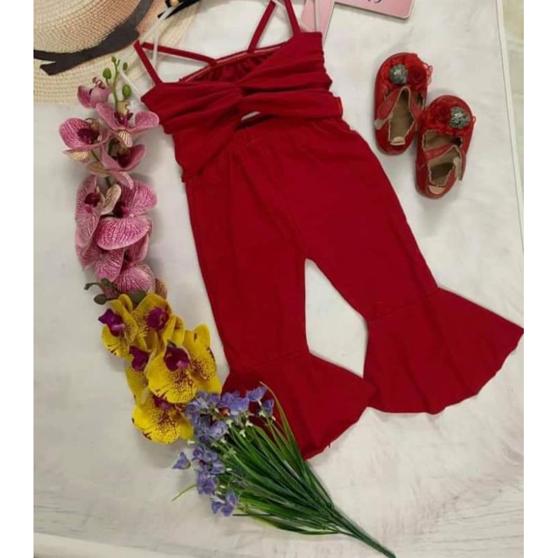 Set áo croptop quần đuôi cá