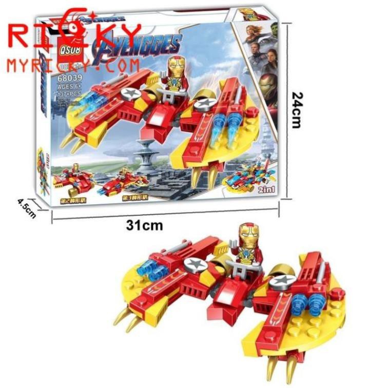 [Khai trương giảm giá] Bộ lego siêu anh hùng Spider Man và Iron Man