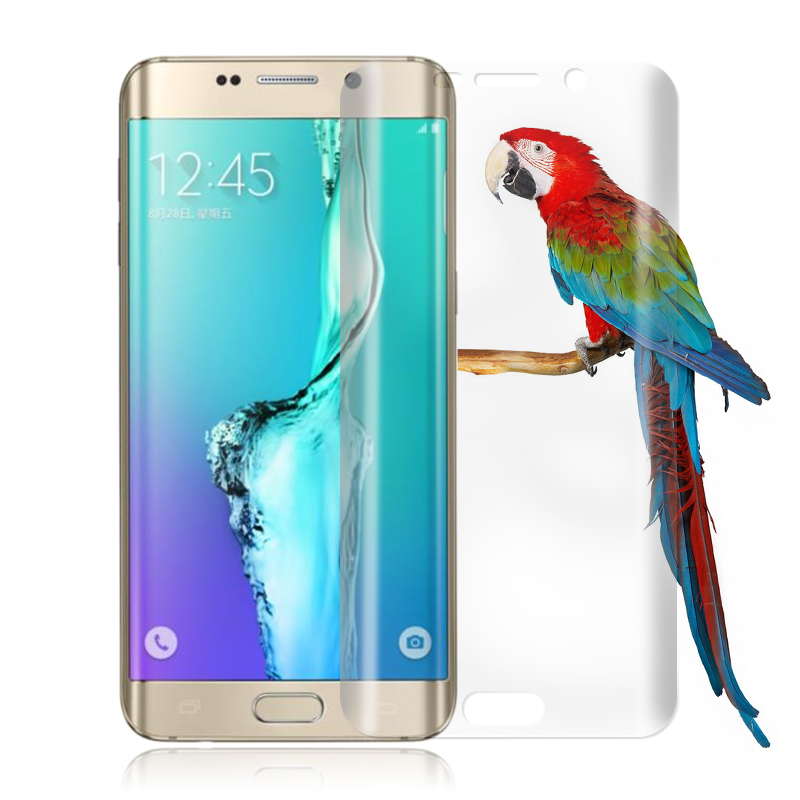 Kính Cường Lực Cong 3d Bảo Vệ Toàn Màn Hình Cho Samsung Galaxy S6 Edge Plus