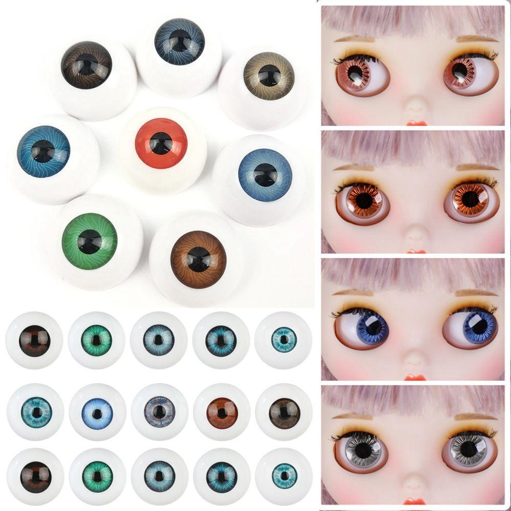 1 Cặp Mắt Acrylic Chất Lượng Cao Dành Cho Búp Bê BJD