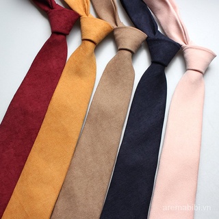 Cà vạt bản rộng 7cm màu sắc thời trang