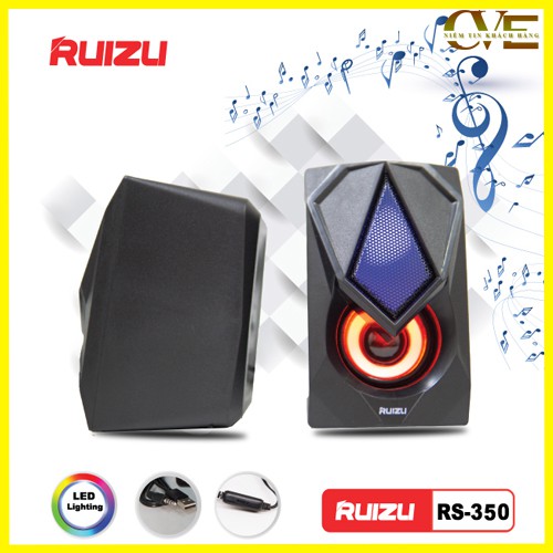 Loa Vi Tính RUIZU RS-350 Cao Cấp - Loa Máy Tính PC Để Bàn Nghe Nhạc Chính Hãng | BigBuy360 - bigbuy360.vn