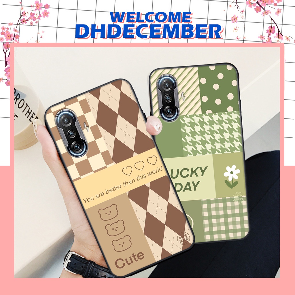 Ốp lưng Xiaomi REDMI K40 GAMING 3D GẤU- CỰC XINH - ĐÁNG YÊU-SIÊU XINH XẮN