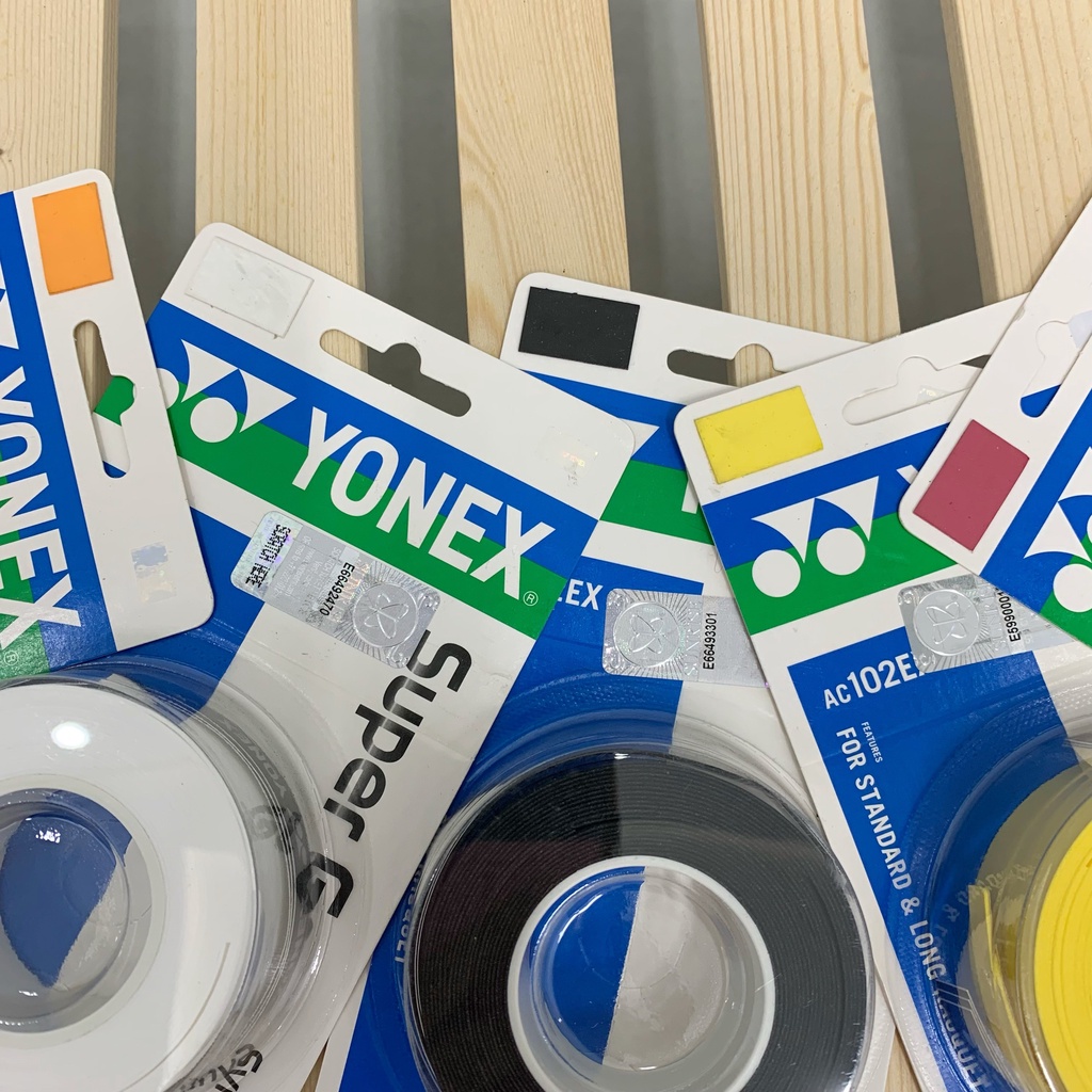 Quấn Cán Vợt Cầu Lông, Tennis Yonex 3in1 AC102EX  Êm Tay, Chống Trơn Trượt CH084