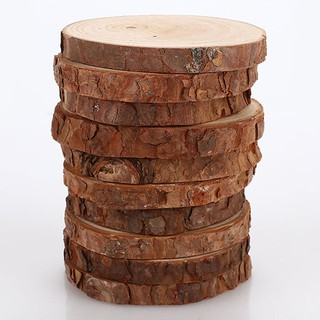 Khoanh, miếng gỗ decor, chụp hình