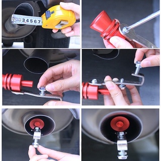 Còi gắn vào ống bô xe máy/ xe hơi