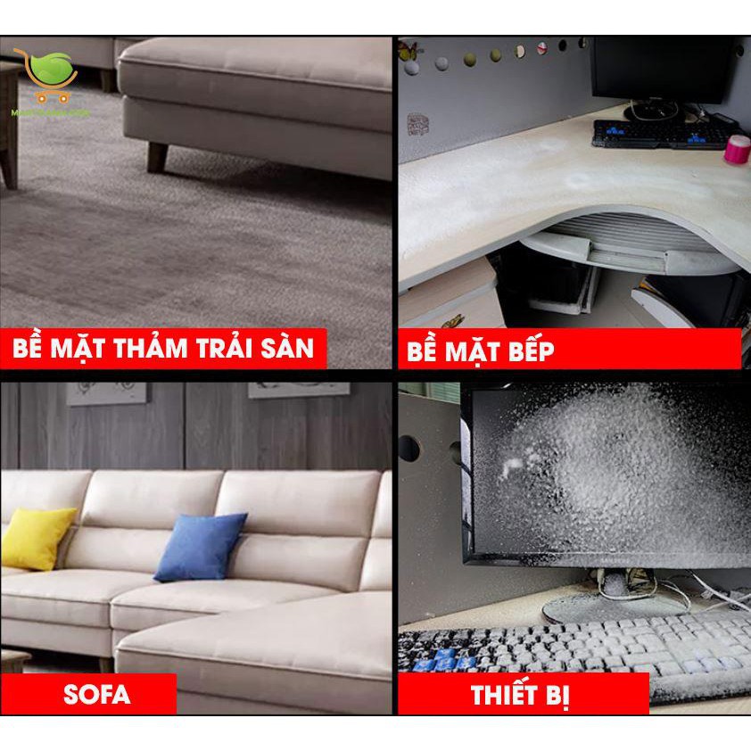 Bình Xịt Bọt Vệ Sinh Nội Thất, Ghế Da Ô Tô, Sofa, Nệm, Giày dép Flamingo F002 650ml