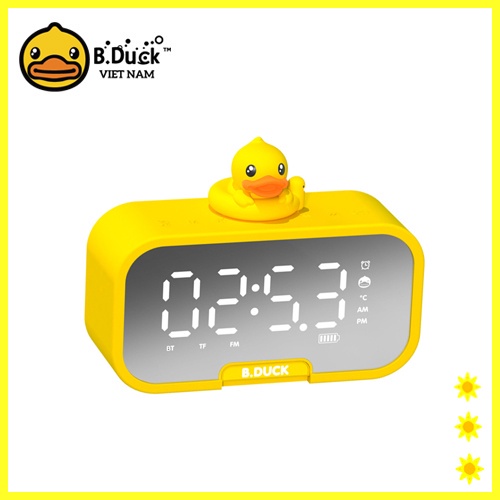 Đồng Hồ Báo Thức Điện Tử màn hình LCD có Loa ( xem đượcThời Gian, Lịch, Báo Thức, Nhiệt Độ, Loa phát nhạc, gọi rảnh tay)