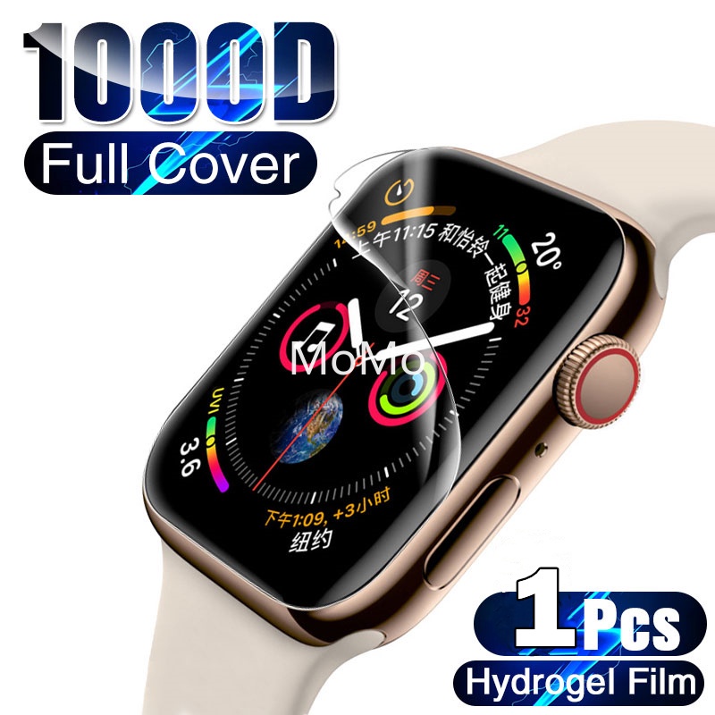 Miếng Dán Hydrogel Bảo Vệ Màn Hình Toàn Diện Cho Iwatch Series 7 6 Se 5 4 3 2 41Mm 45Mm 44Mm