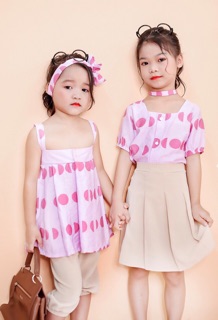 Jun04075-064053 Set bộ đồ tiểu thư, Set váy tiểu thư (kèm bảng size hình cuối)