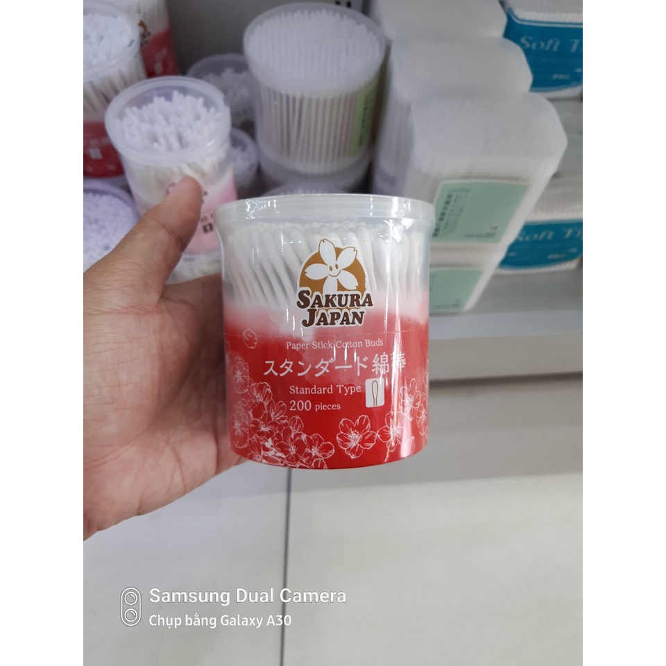 Tăm Bông Sakura TB01(200 que) - MP3447