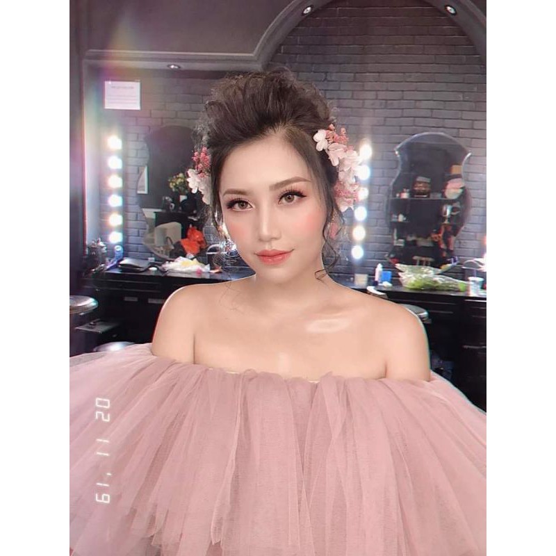 Quây chun voan chụp hình, chụp mẫu