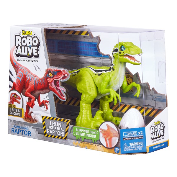 Đồ Chơi Khủng long Raptor nhanh nhẹn RoBo Alive