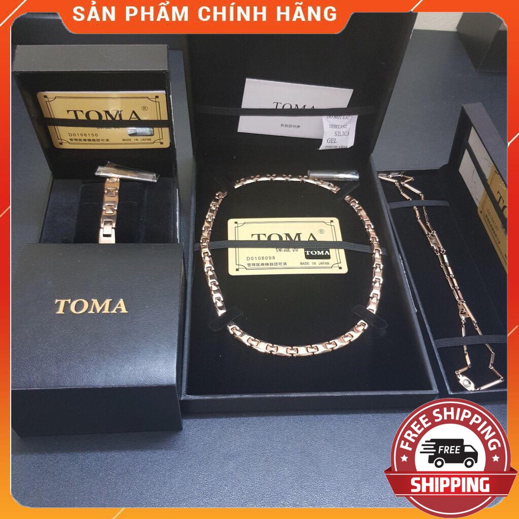 [Sẵn Hàng] Vòng điều hoà huyết áp cao cấp TOMA Nhật Bản[Chuẩn chính hãng TOMA bảo hành 12 tháng]