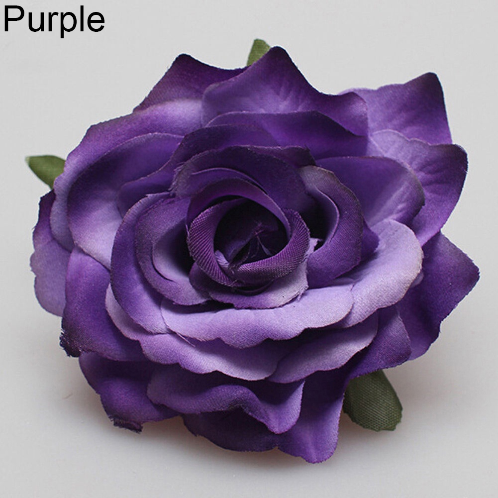 Kẹp tóc hình hoa hồng có thể làm ghim cài trang trí dành cho cô dâu và phù dâu trong tiệc cưới