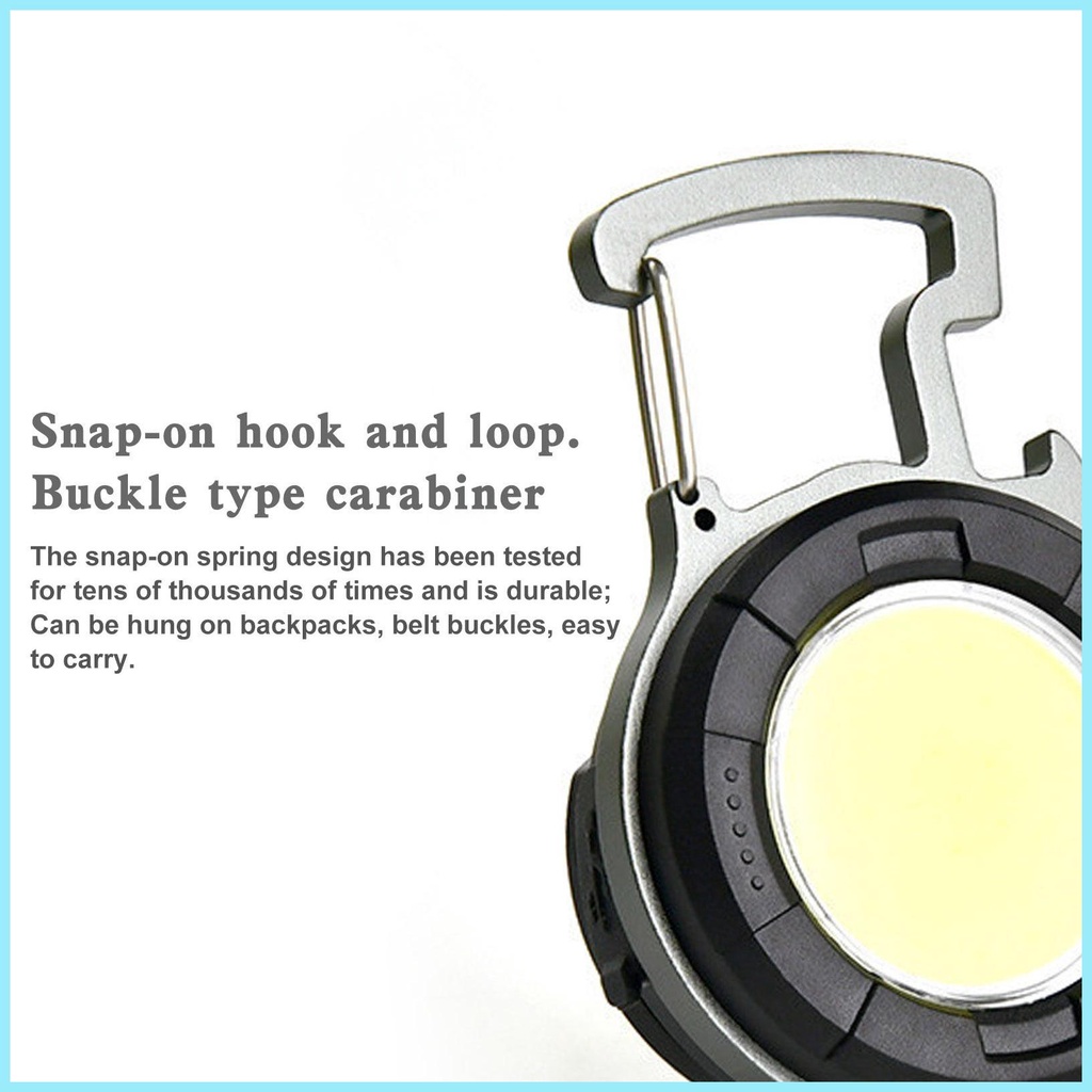 Đèn Pin LED Mini 800 Lumens Có Thể Sạc Lại