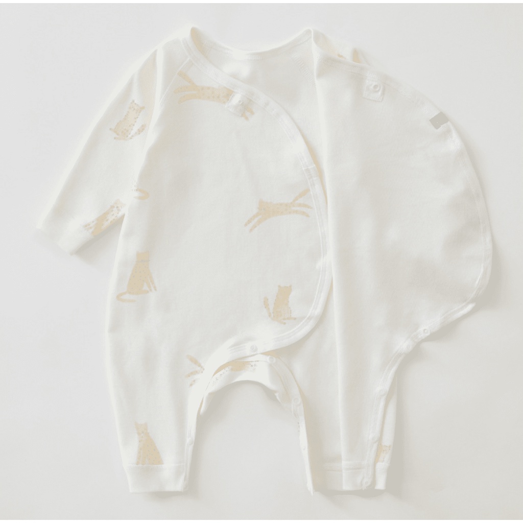 Bodysuit CAO CẤP Cho Bé 100% Cotton Hoạ Tiết Con Báo