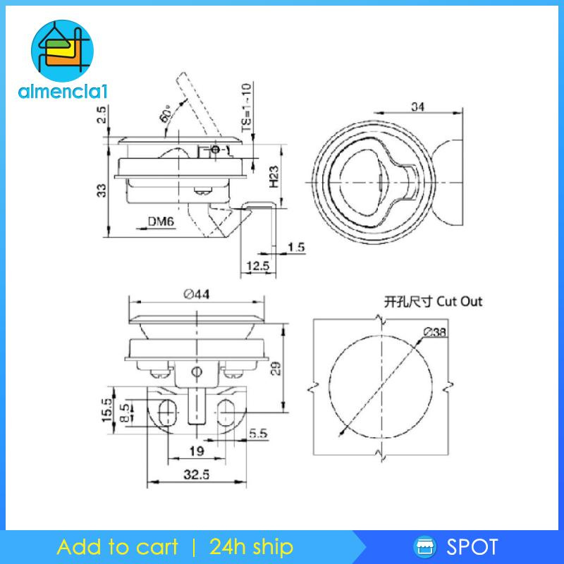 Tay Nắm Cửa Ngăn Kéo Almencla1 Chất Lượng Cao