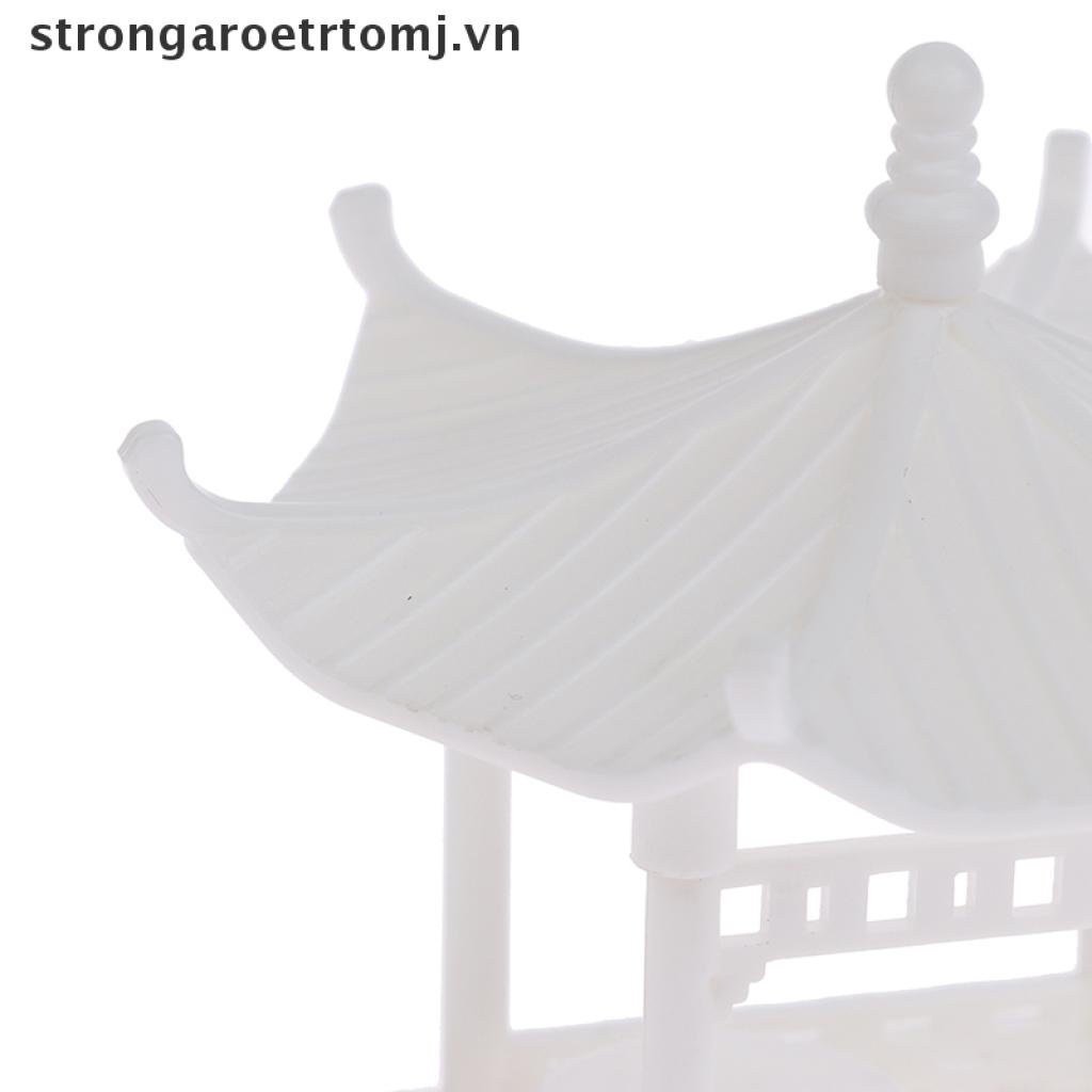 Mô Hình Ngôi Nhà Búp Bê Mini Màu Trắng Dùng Trang Trí Nhà Cửa | BigBuy360 - bigbuy360.vn