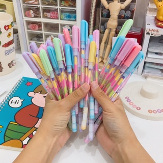 Bút Mực Gel Ruột 6 Màu Mực
