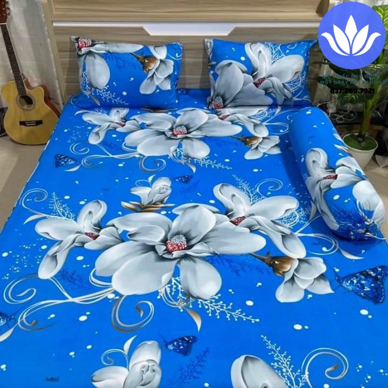 Drap ga giường thun hàn quốc lẻ kích thước m6*2m / m8*2m nệm từ 3-20cm