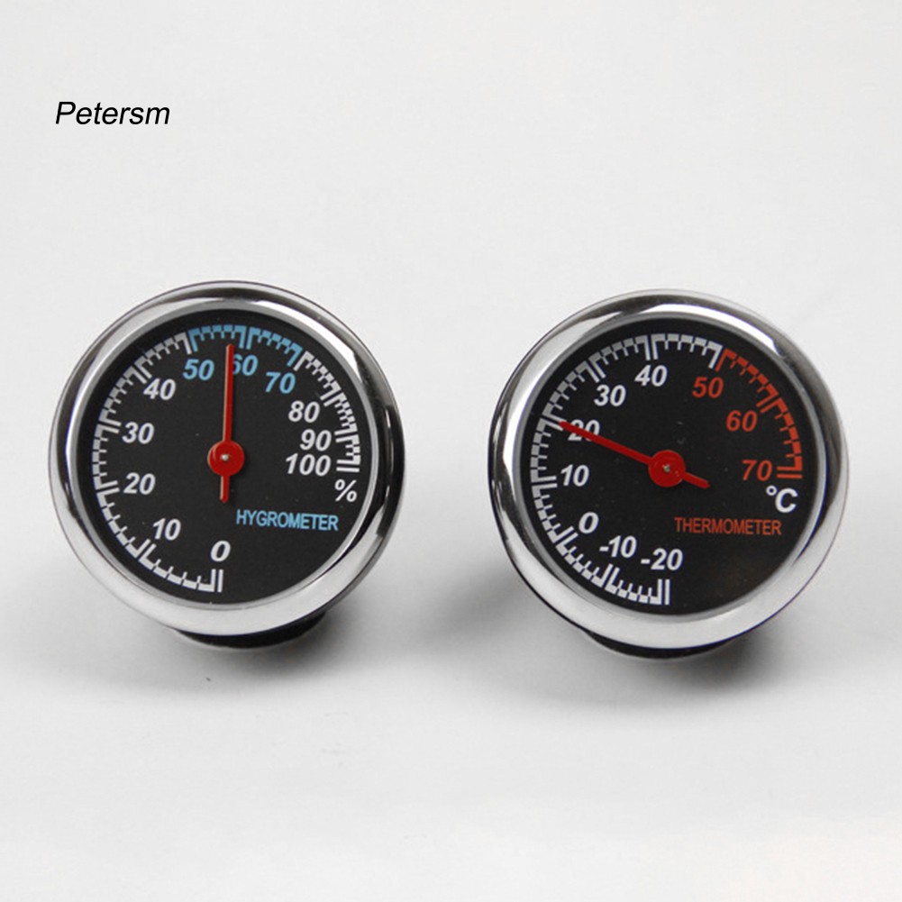 Đồng hồ điện tử kiêm nhiệt kế thiết kế tiện dụng cho xe hơi