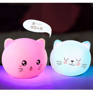 Đèn ngủ silicon đổi màu mẫu mới 2020