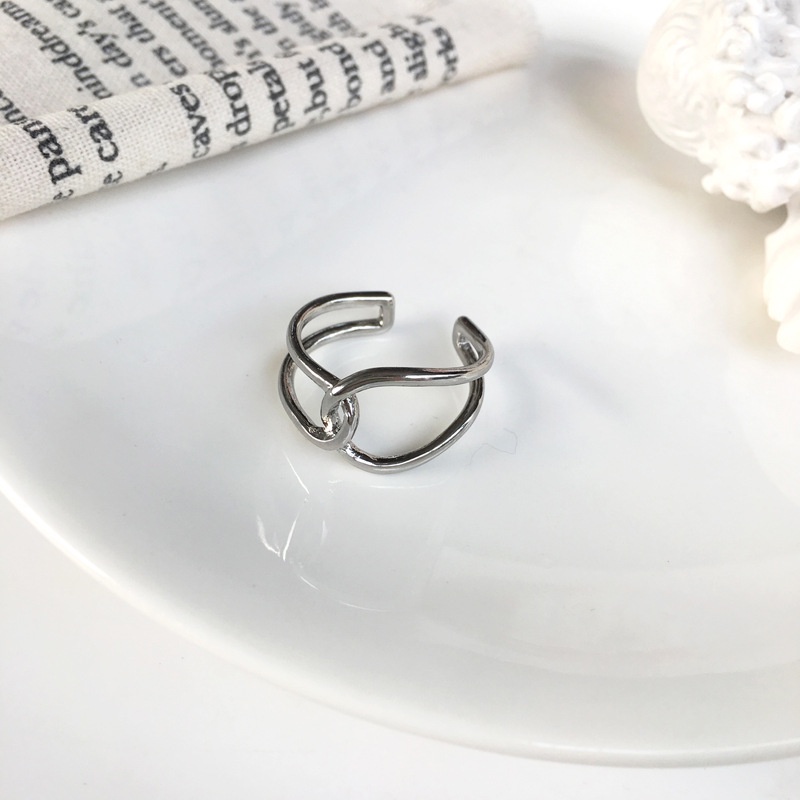 Nhẫn Hở Thiết Kế Đơn Giản Thời Trang Cá Tính