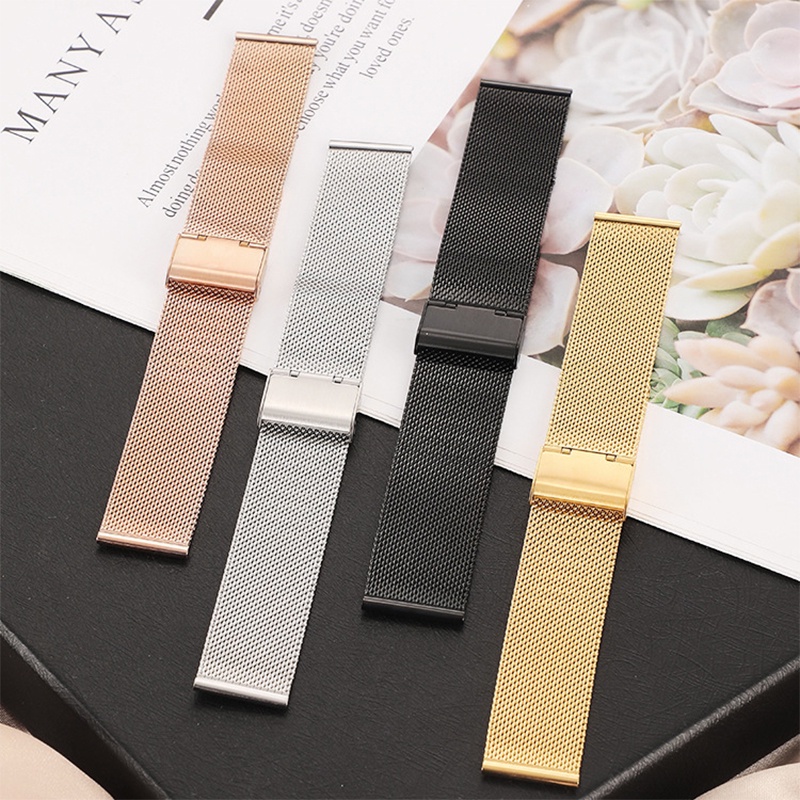 Dây Đeo Inox Milanese Cho Đồng Hồ Thông Minh Xiaomi Huami Amazfit Bip S U Lite GTS 2 Mini / GTR 42mm 20mm